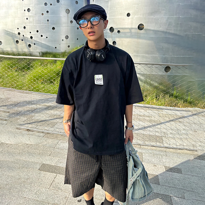 9a+ quality balenciaga 520 label print t shirt
